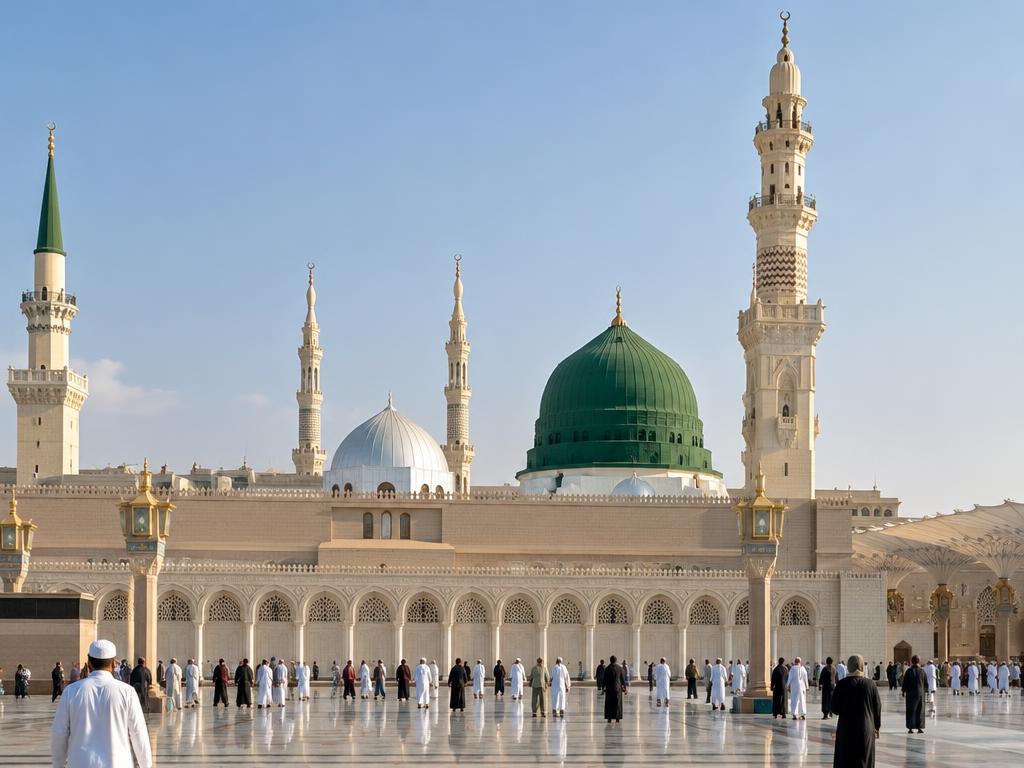 The Green Dome in Madinah